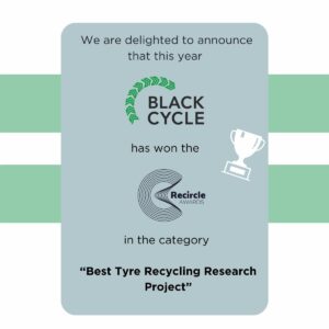 BlackCycle project wins Recircle Award in 2023.