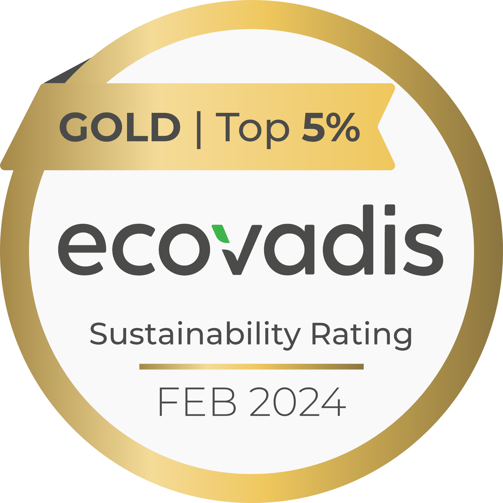Orion earns Gold rating from EcoVadis.